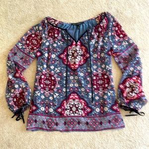 Boho chic blouse WHBM